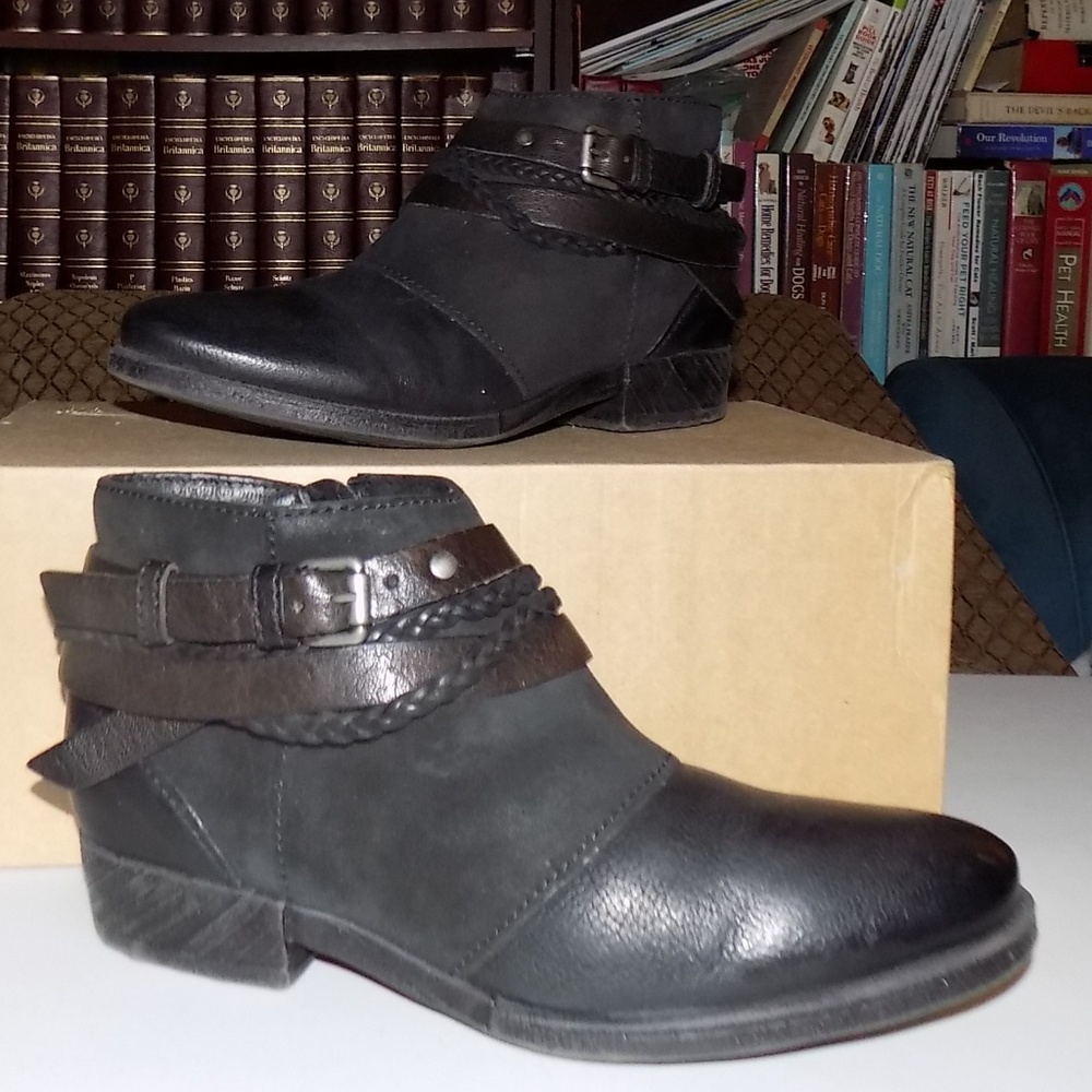 New Miz Mooz Danita Black leather EU39/US8.5-9